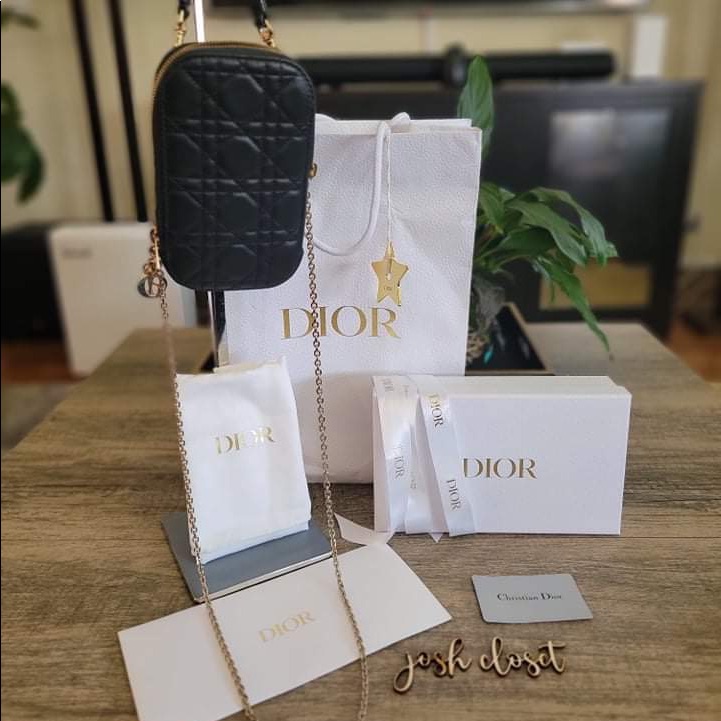 Brand New Dior Cannage Tech Bag Authentic